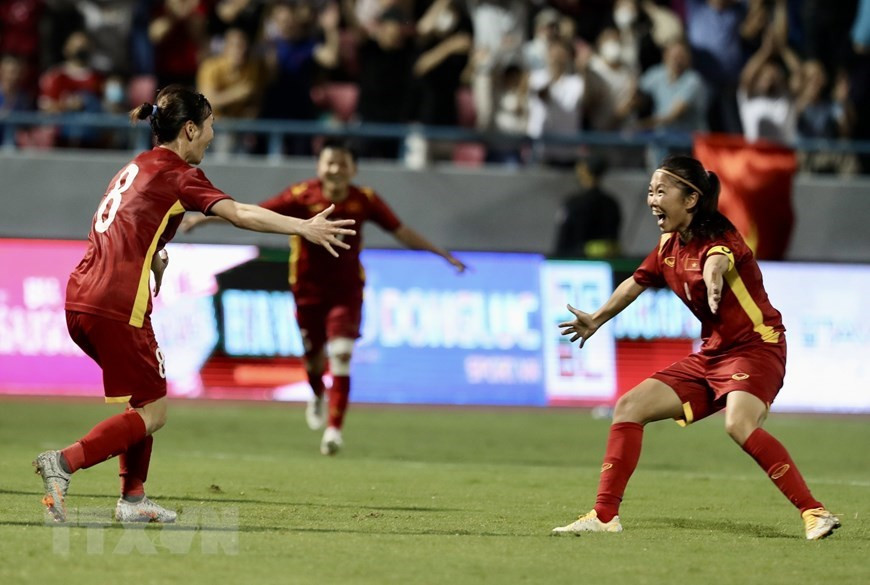 AFC ca ngợi chiến thắng của đội tuyển nữ Việt Nam